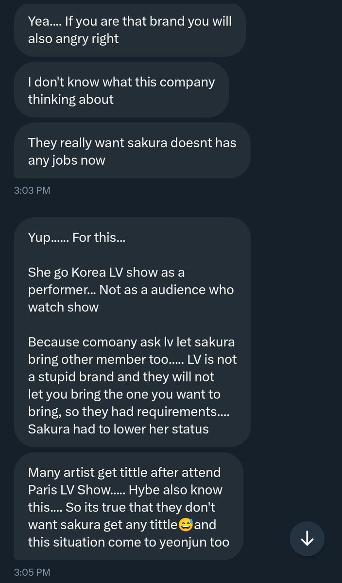 milkkura39's tweet photo. Just because Soumu thought it was for the group so they regretted it &amp; declined Sakura's LV solo invitation?! They only allowed if they invited the whole group! While it's only chance for her to get solo brand deal. What a silly company want to sabotage her so bad. disgusting!😑 https://t.co/iClRWSatVX
