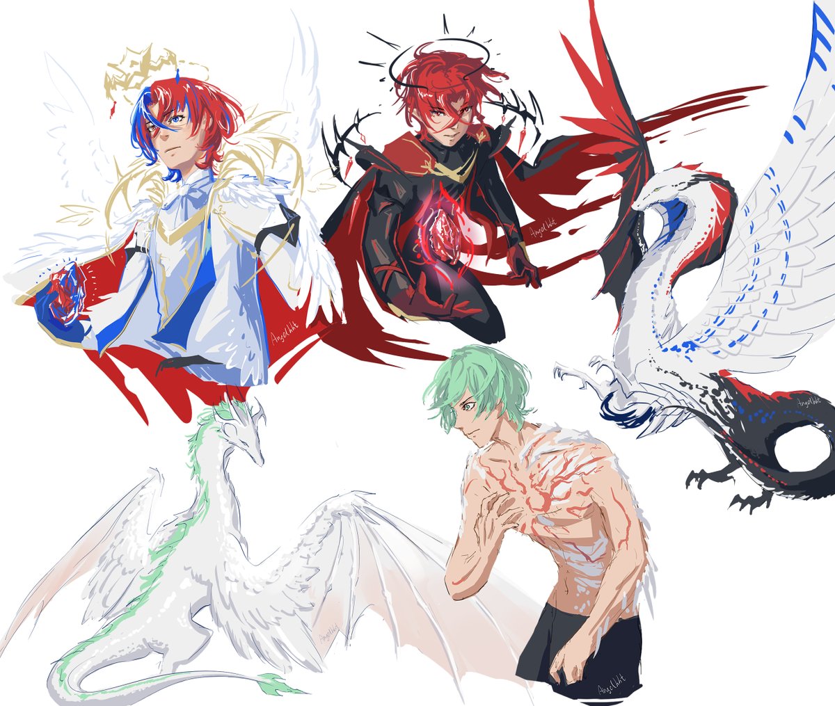 AngelhhtA's tweet image. What if they can dragon
#alear #Byleth #FireEmblem