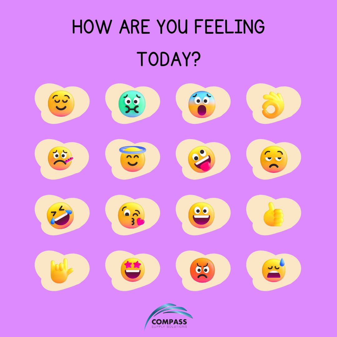 compass_supply's tweet photo. Happy World Emoji Day!

Which emoji are you today? 

#WorldEmojiDay #HappyWorldEmojiDay #emoji #HappyMonday https://t.co/6MPB9IwuBV