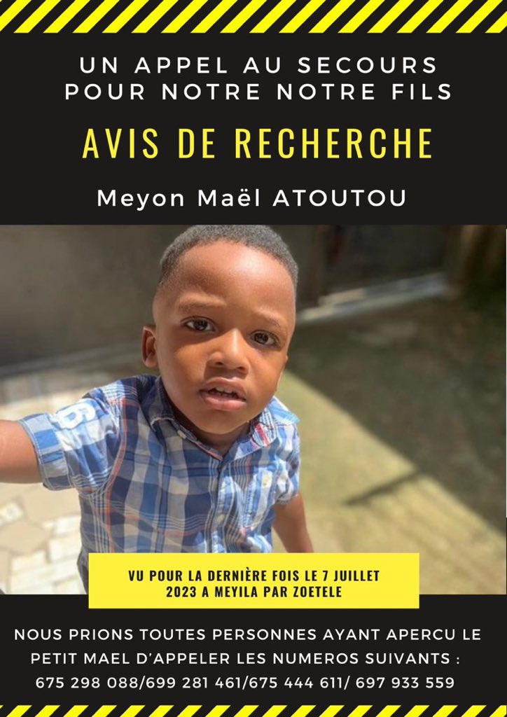 TossTass's tweet photo. On ne t'oublie pas fiston 🙏🏽
Retrouvons #Mael https://t.co/RFPV4cMnEf
