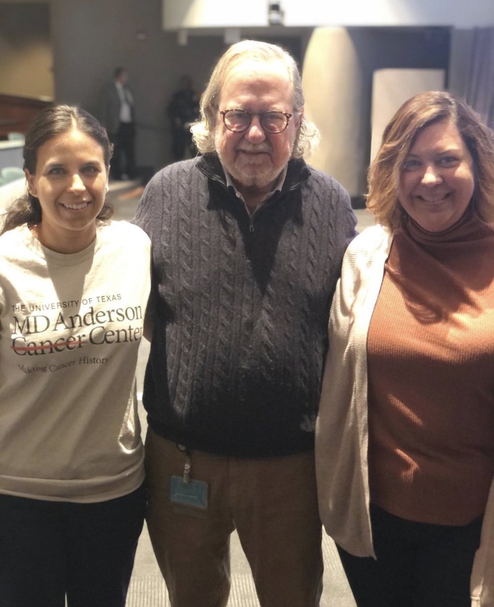 Memory of when I met James P. Allison PhD, Nobel laureate for his amazing work in  immunotherapy. 
#MedTwitter