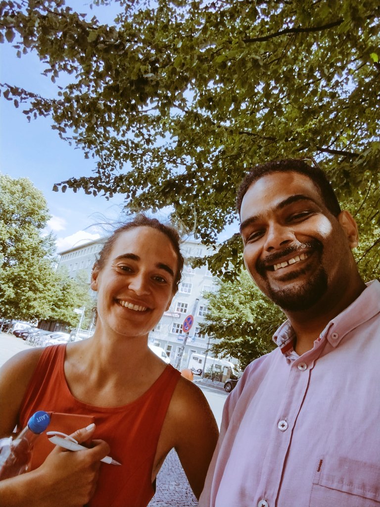 MuKashef's tweet photo. Really happy to have @CaroRackete running for @EuropeanParl with @dieLinke . Why? Because a movement needs a real representative and a strong one!
#Rackete https://t.co/TFmbOsUOPn
