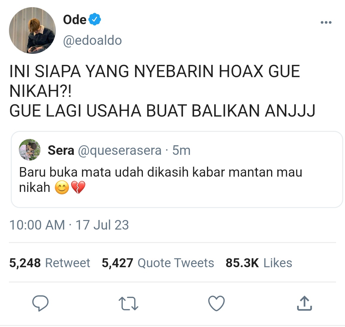 poplikesugar's tweet photo. ; an ode to you

jung jaehyun few tweets au https://t.co/rrFgJCMZ4N