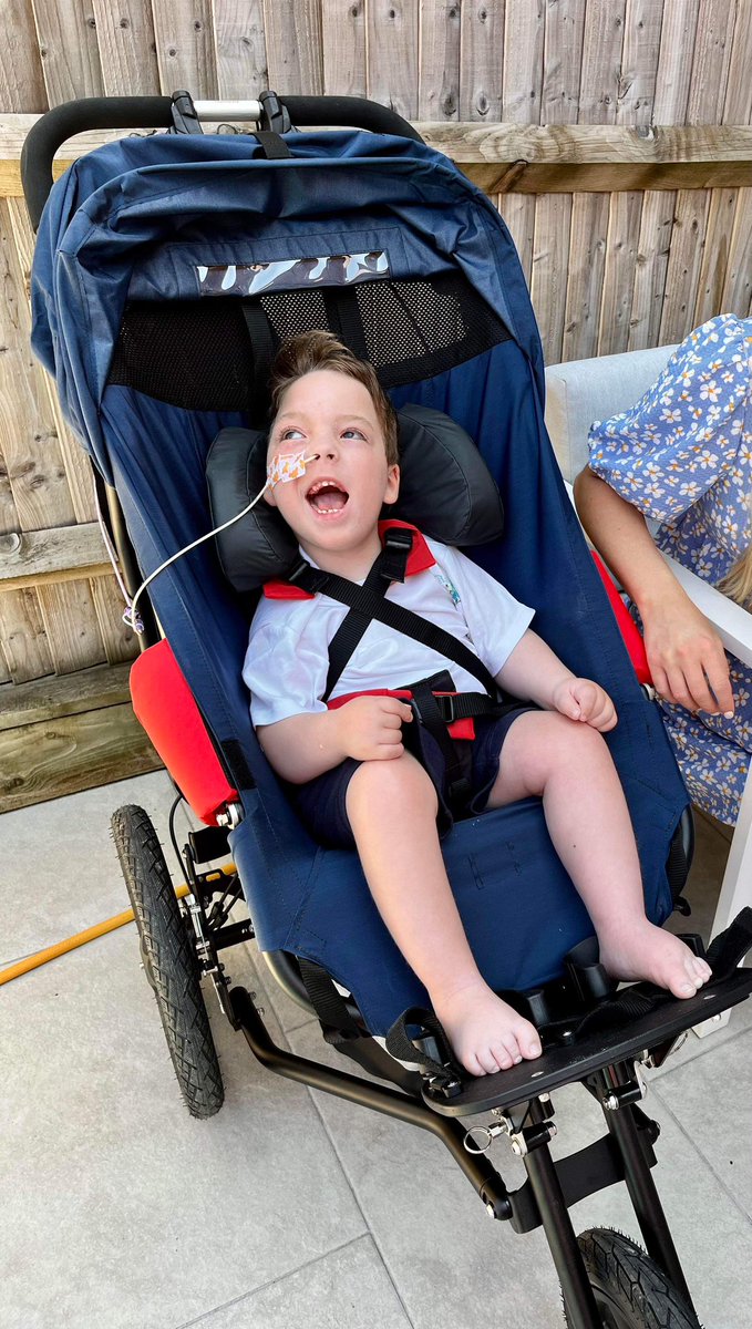 boparantrust's tweet photo. We love to receive updates from beneficiaries and our Monday Motivation for this week is 4 year old, Sidney. He has cerebral palsy, hydrocephalus and epilepsy making him dependent on others. The Boparan Chairtable Trust supported Sidney and his family with a specialist buggy. ☀️ https://t.co/gayS09Z9aD