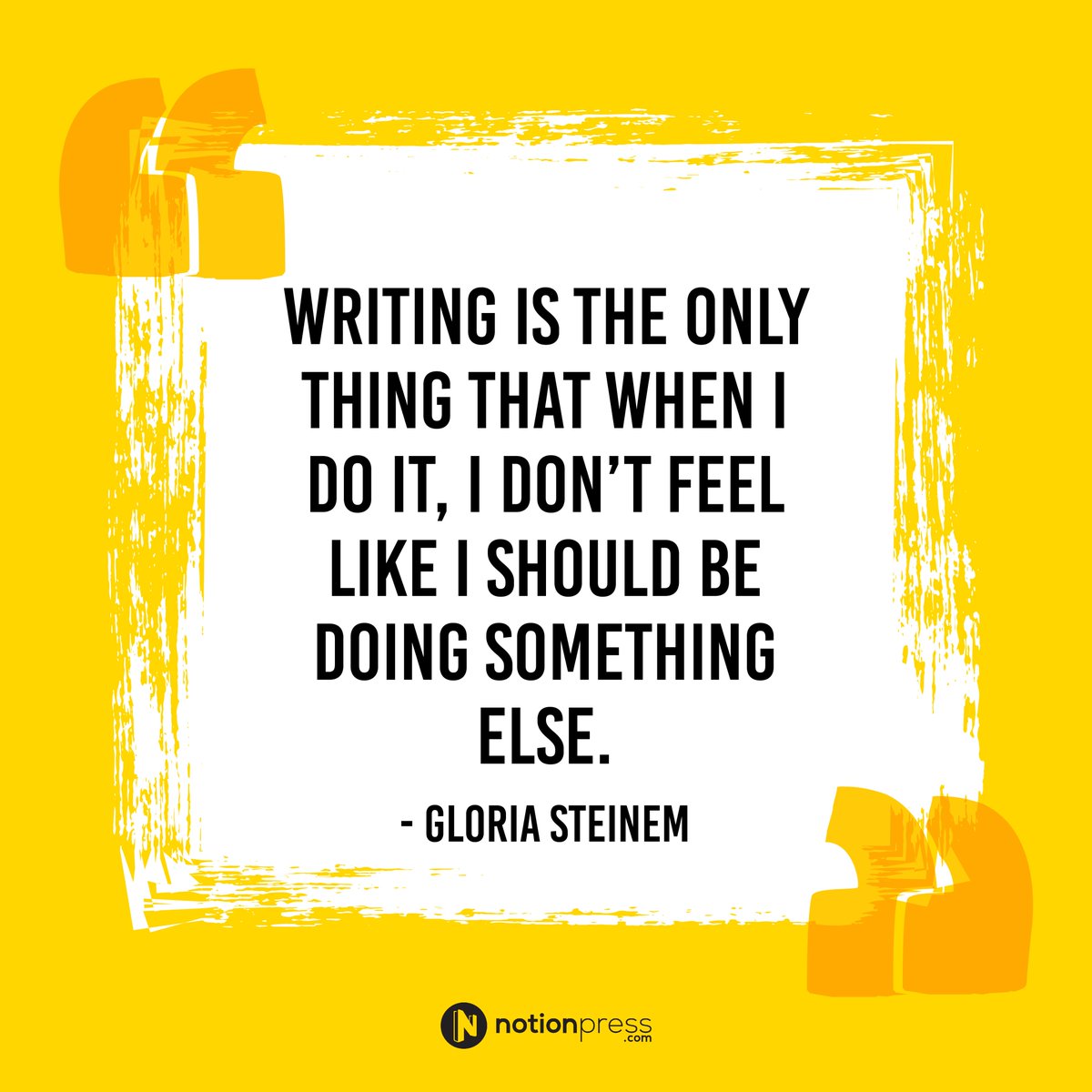 notionpress's tweet image. To write is to discover and belong with oneself.