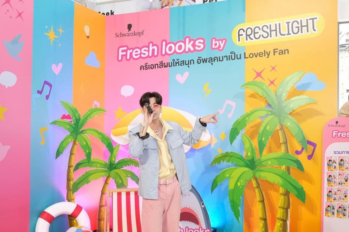 AllNews_th's tweet photo. Fresh Looks by Freshlight จัดอีเวนต์ ชวน บอนซ์ ณดล อวดลุคสีผมใหม่
พร้อมโชว์ Mini Concert เอาใจ Lovely Fan

🔗 https://t.co/EudTZ445Dp

#FreshlookbyFreshlight 
#bonnadol https://t.co/NrSxKQezwC