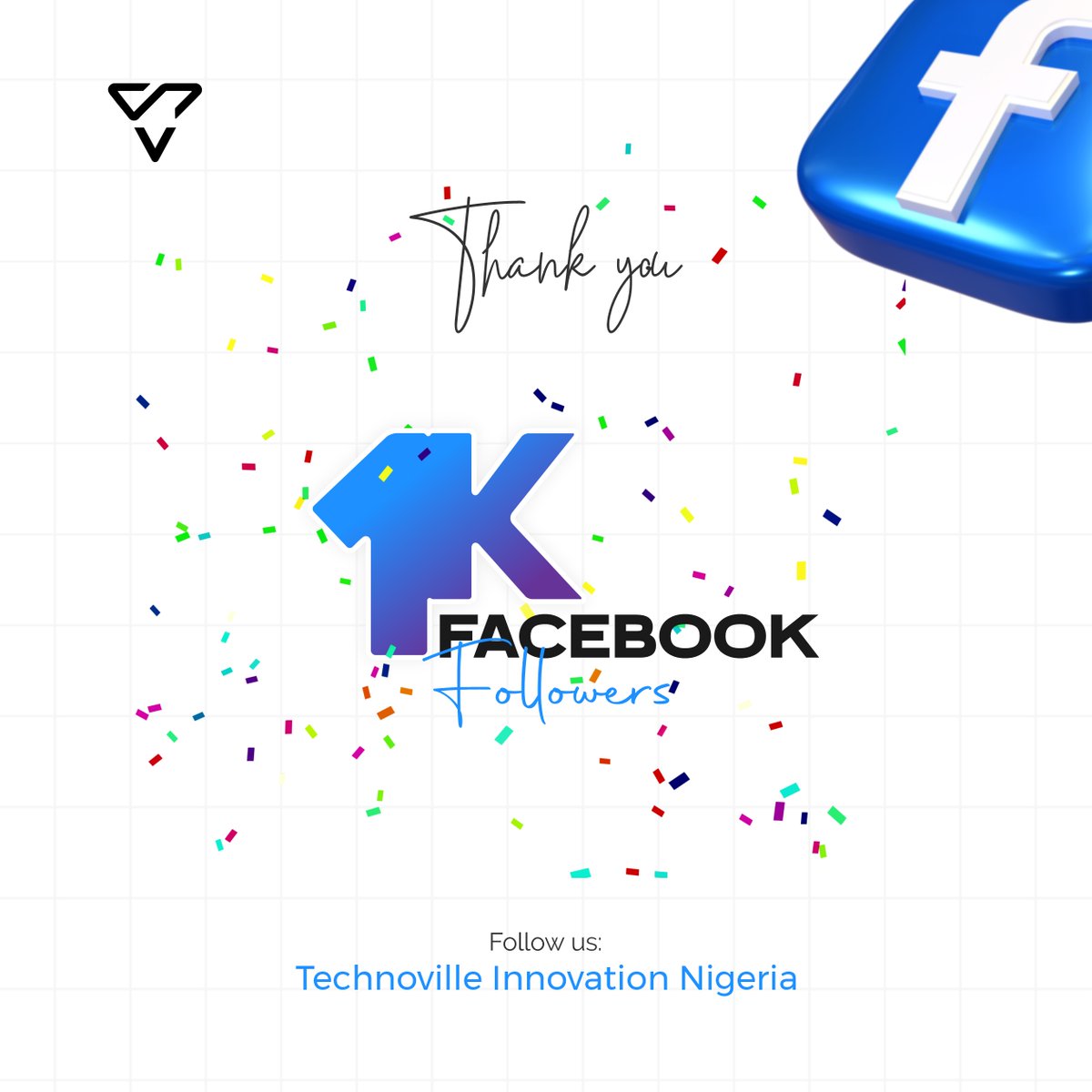 technovilleHQ's tweet photo. We crossed 1k followers today on Facebook. πππππ₯³π₯³π₯³π₯³π₯³
Follow us today on all our social media channels @technovillehq
#technoville #wearetechnovillehq #Bonnydigitalliteracyinitiative #techeducation #techafrica #ignite #teenstech #disrupt https://t.co/NHNQbYVCTw