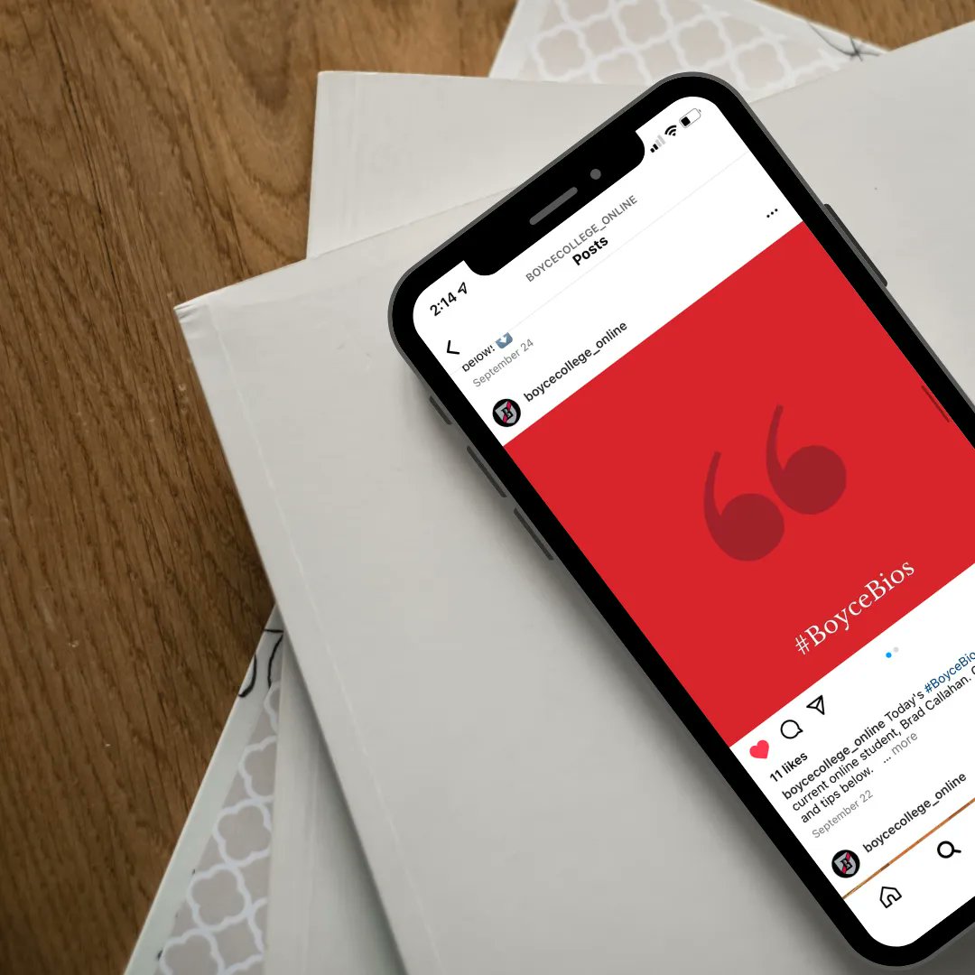 BoyceOnlineSBTS's tweet photo. Our Boyce College Online community has heard some incredible stories in our #BoyceBios feature. Stories that have offered encouragement and tips to online peers in their studies.

If you'd like to share, send us a DM to get started! 📥 https://t.co/acqtnC8hDk