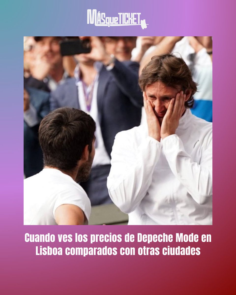 🎟️🎟️ 🎟️ masqueticket.com/entrada/1086-d…
Depeche Mode en Lisboa 2024. 
Hazte con tus entradas, al mejor precio, en MASqueTICKET