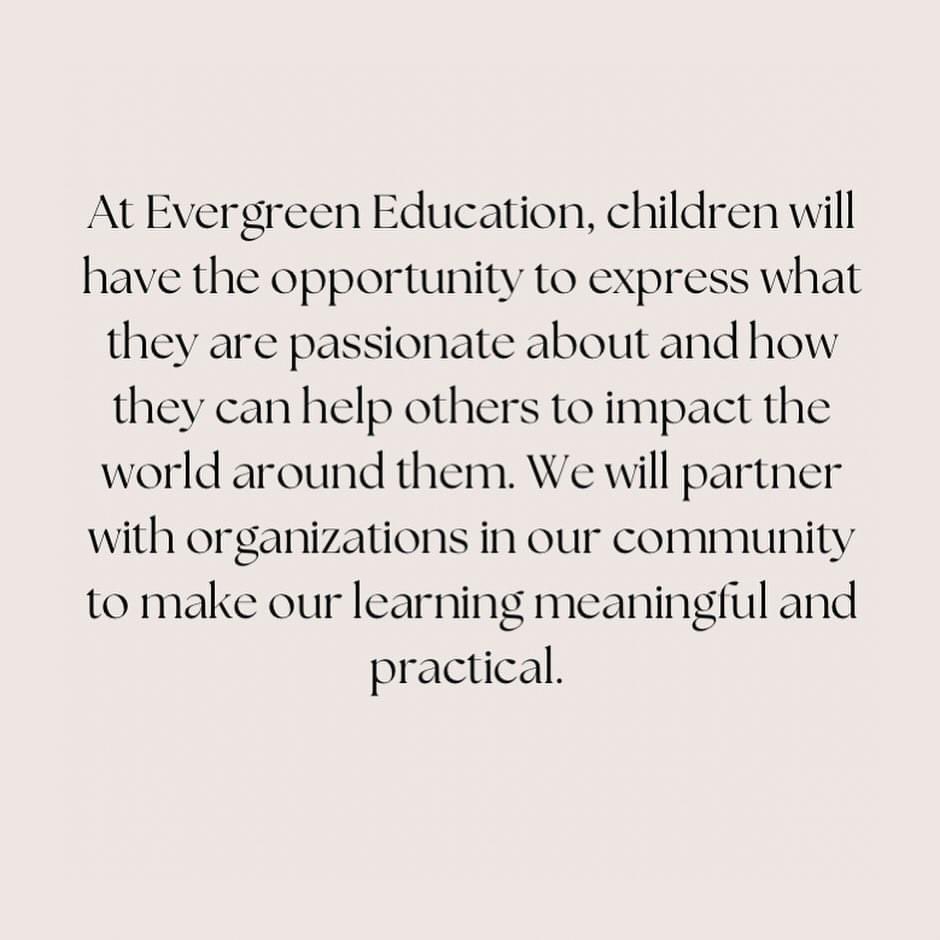 EvergreenEdPtbo's tweet photo. Swipe through to see what is different about us and the traditional school. 🌿 https://t.co/73YwbduqKN