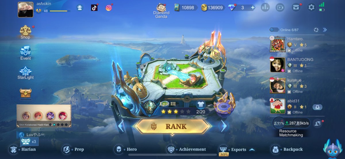 apa harus main ml lagi