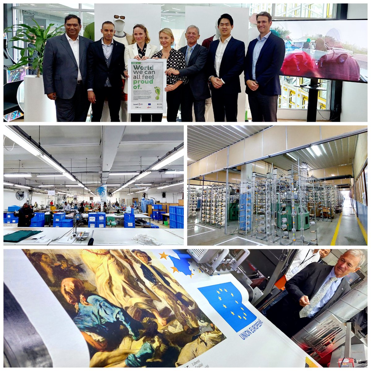 F_CausseTissier's tweet photo. La 🇫🇷 et 🇪🇺 avec 🇲🇺 sur trajectoires adaptation au changement climatique. CDL Knits investit dans équipements plus sobres en eau et énergie, pour une meilleure adaptation industielle #AFD #SUNREF @mcbgroup @EUAmbMauritius @AFD_France @LaetitiaHabchi https://t.co/pkYrWqmXZw