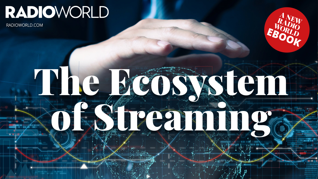 TelosAlliance's tweet image. Streaming audio continues to grow in popularity and importance to broadcasters. "The Ecosystem of Streaming" ebook from our friends at Radio World includes an article on processing for streaming from our own Jim Kuzman. tls.al/3D90bls #telosalliance #radioworld