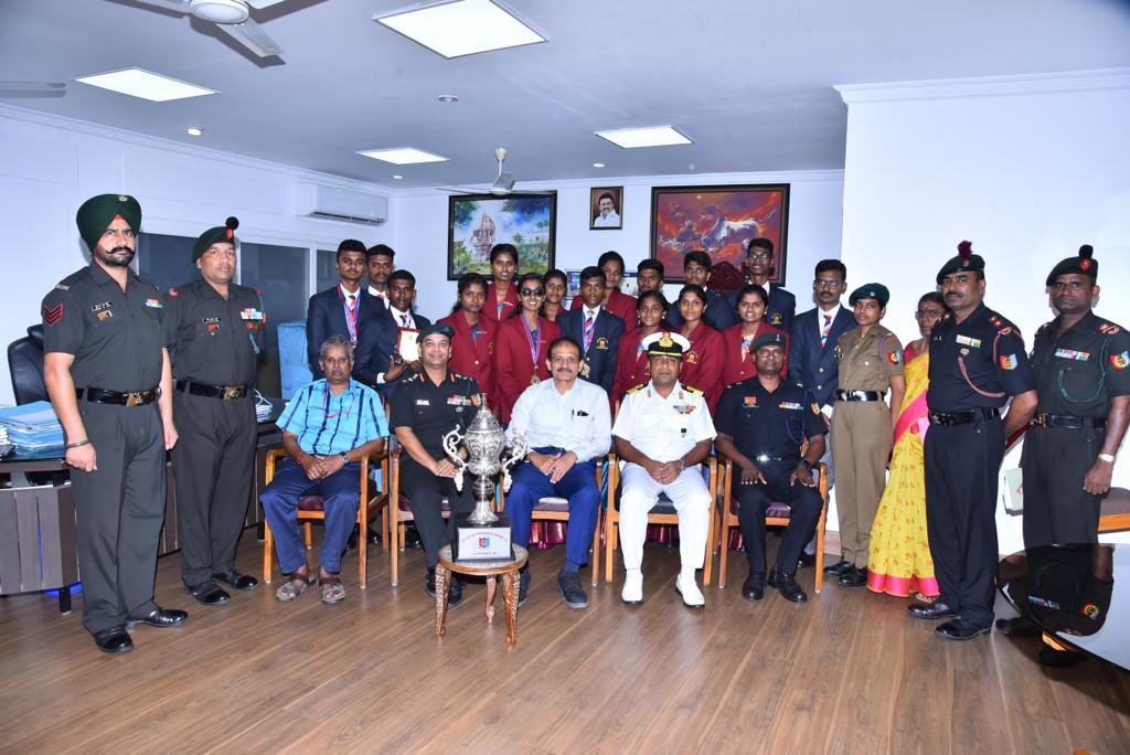 Defence PRO Chennai on Twitter "Tamilnadu NCC cadets NCCDte_TNPAN