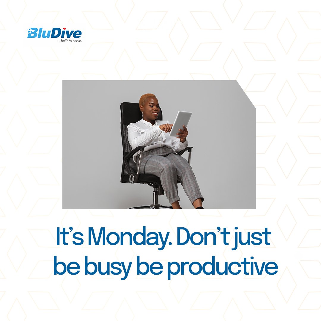 Bludivetech's tweet photo. Embrace the new week with a mindset of productivity! 💪✨
#MondayMotivation #ProductivityBoost #Mondaymindset #BluDiveTech #Technology #Tech https://t.co/Djb6lAe4Fm