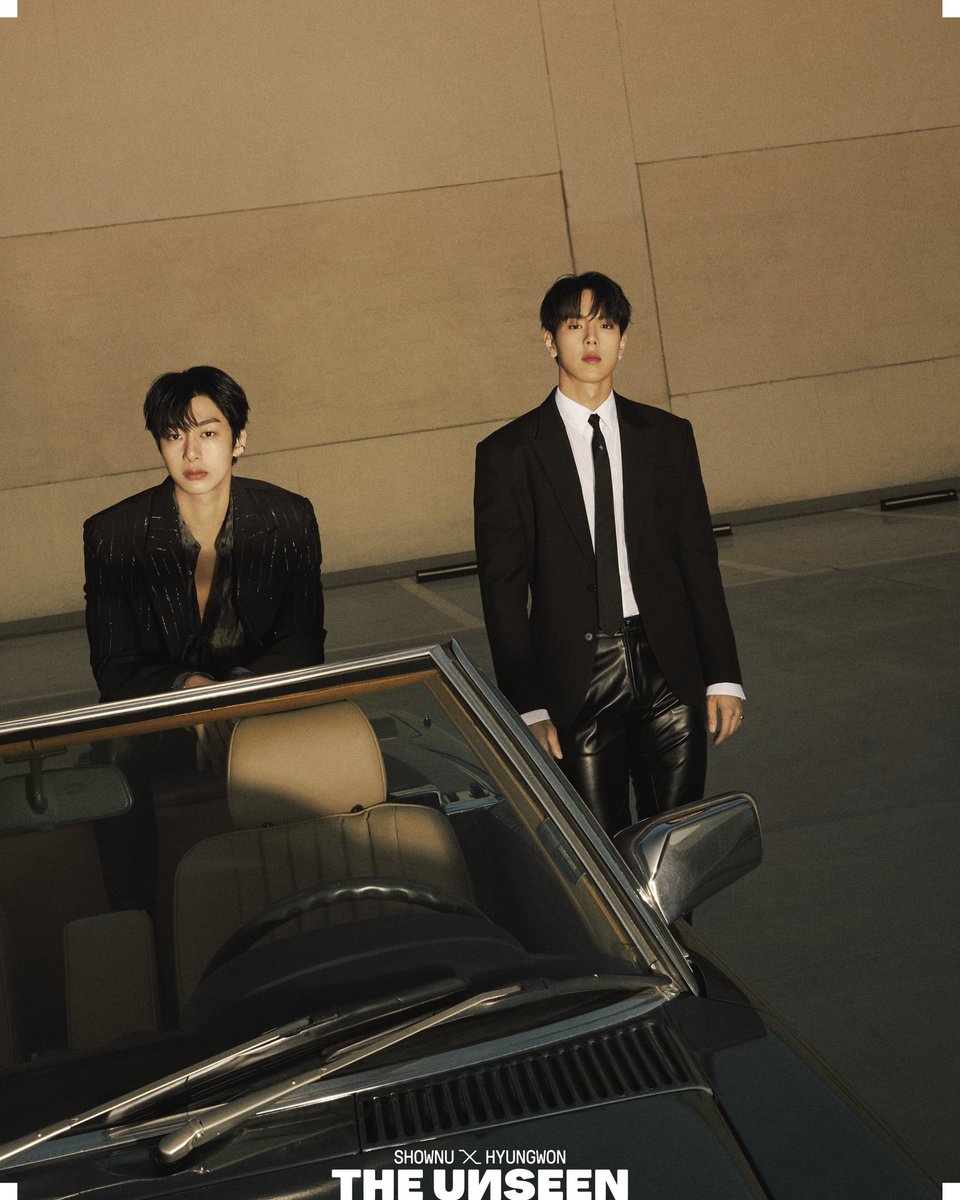 SHOWNU X HYUNGWON The 1st Mini Album 'THE UNSEEN' 🕶 CONCEPT PHOTO