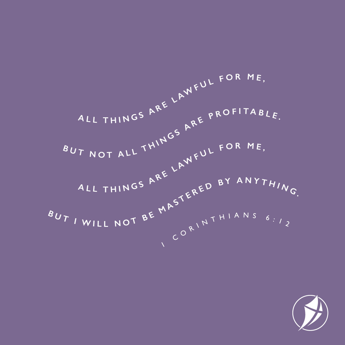 FICM_US's tweet photo. A prayer for today: Lord, I seek Your balance in my life today to do what is profitable without being mastered by anything, even good things. https://t.co/u50Qzw9eHo
