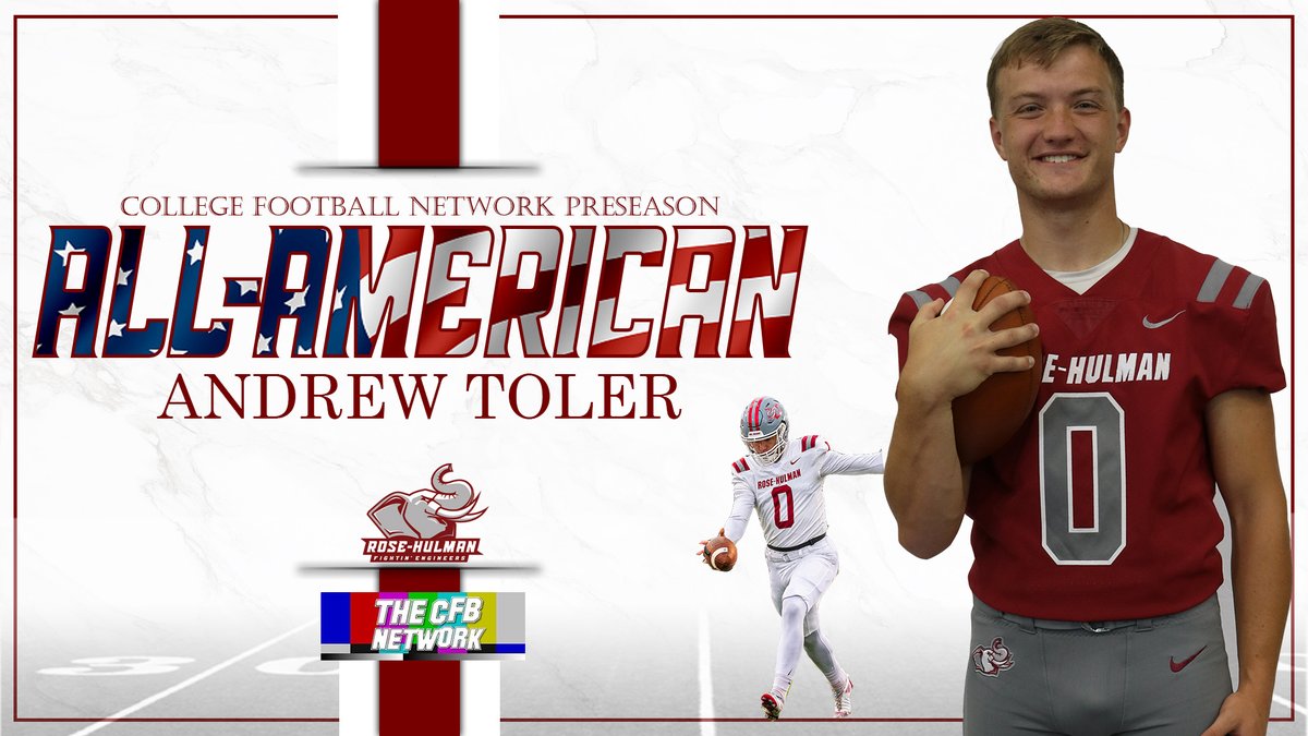 rhitsports's tweet photo. FB: Andrew Toler has been named a Preseason All-American punter by CFB Network. Toler ranked 5th in Division III in yards per punt at 43.2. #GoRose

The full release can be seen here: https://t.co/3LFLu8Vlef https://t.co/n54vfcj10C