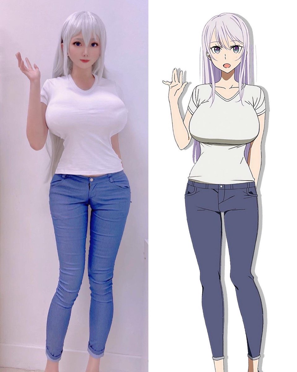 ip_nicky's tweet photo. 今日是打風的星期一唷🍈🍈🌬️
要和大姐姐一起在家玩遊戲嗎？🕹️

#如月玲於奈 #kisaragireona #きさらぎれおな 
#如果究極進化的完全沉浸RPG比現實還更像垃圾遊戲的話
#究極進化したフルダイブRPGが現実よりもクソゲーだったら
 #コスプレ #月曜日のたわわ https://t.co/eTxQPShq1p
