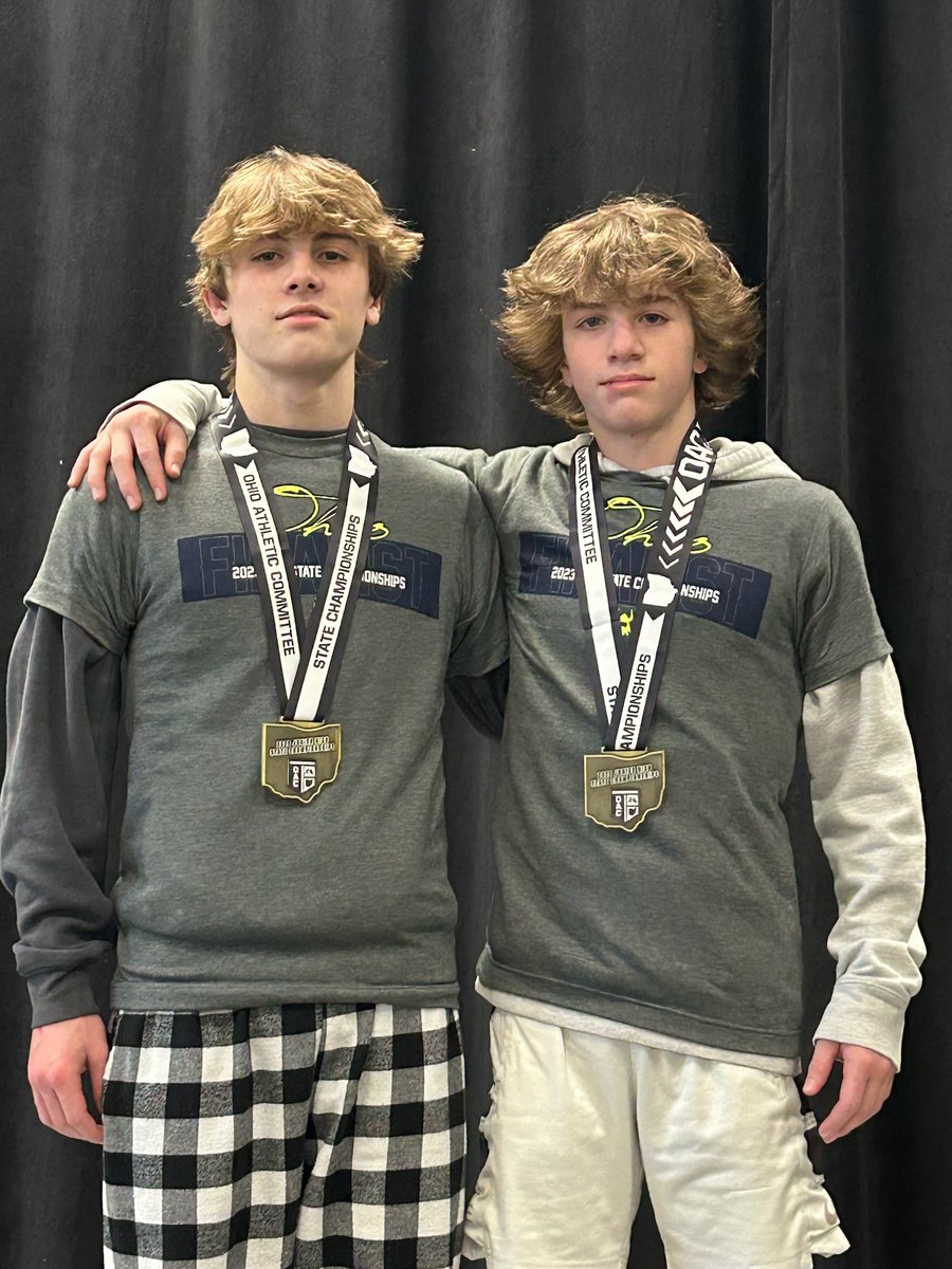 Good luck to wrestlers Austin and Brandon Bickerton as they compete this week at the 2023 US Marine Corps Junior and 16U Nationals in Fargo, ND. Let’s go, Hornets!!