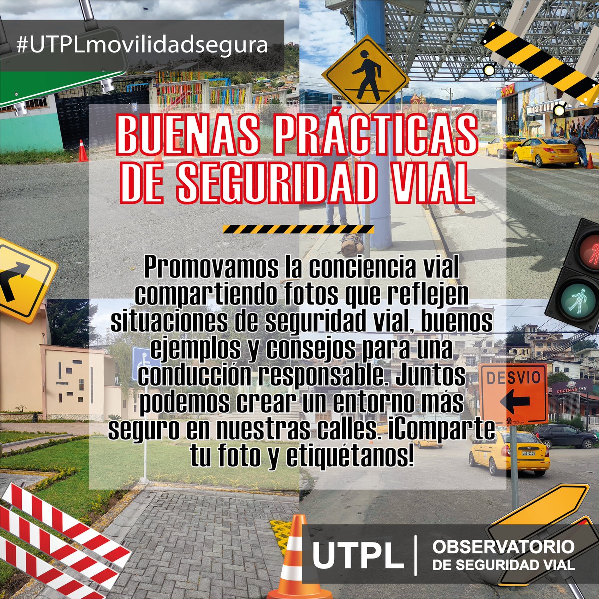 Observatorio de Seguridad vial UTPL tweet media