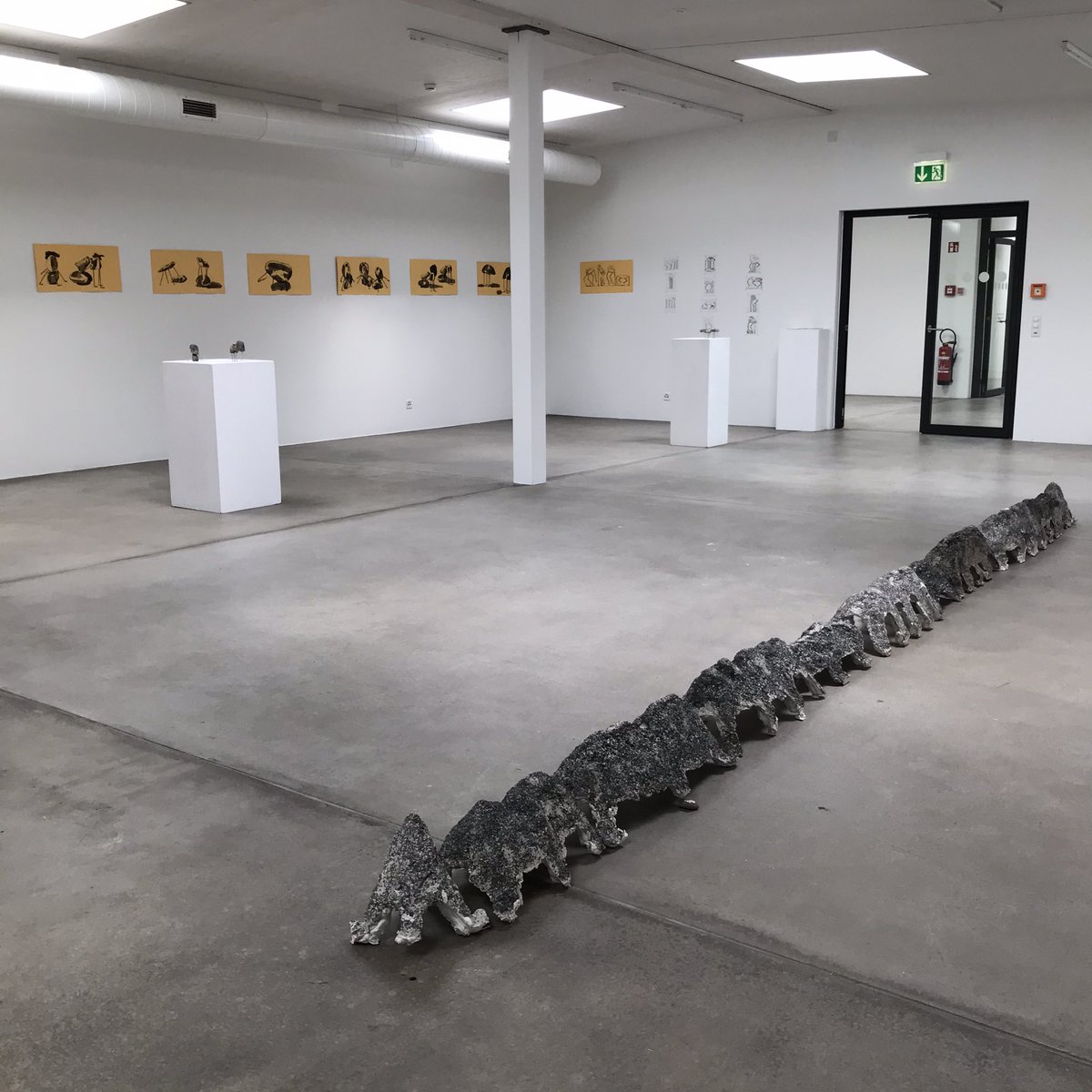 WilliamCorwin's tweet photo. My exhibition “In The Mountains” opens today and runs this week at the Salon Mondial, just above Haus der Elektronische Kunst in Basel. Please do stop in 4-7pm #ateliermondial #art #sculpture #artistresidency #basel #mountains #willcorwin https://t.co/1IDlmEfLgQ