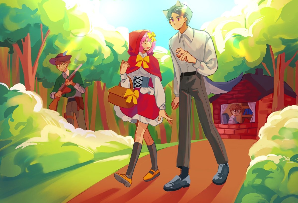 오랜만입니다! 오자마자 하긴 민망한 소리지만 제가 [빨간모자]로 함께 엽서북 합작에 참가하였습니다. 저 외에도 다른 분들 그림이 같이 있으니 다들 많이 봐주시길 바랍니다!