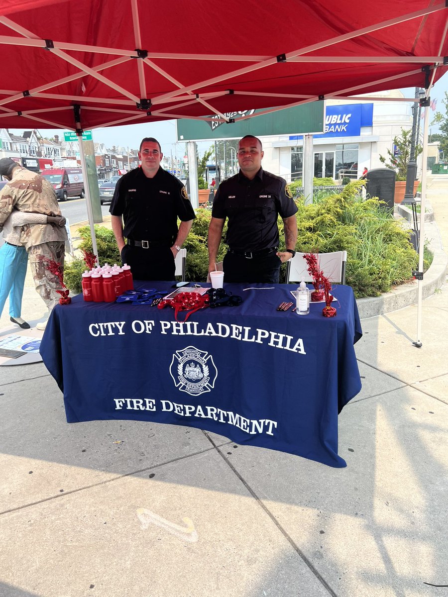 PFD Recruitment will be at different locations today, come check us out and ask about our firefighter application. Frankford &amp; Cottman Ave, Oxford and Levick St, Career Link 4261 N 5th St, and the Women’s Career Fair at 125 S. 52nd St. <a href="/PhillyFireDept/">Philadelphia Fire</a> <a href="/PhiladelphiaGov/">City of Philadelphia</a> <a href="/ThielAdam/">Adam K. Thiel</a>