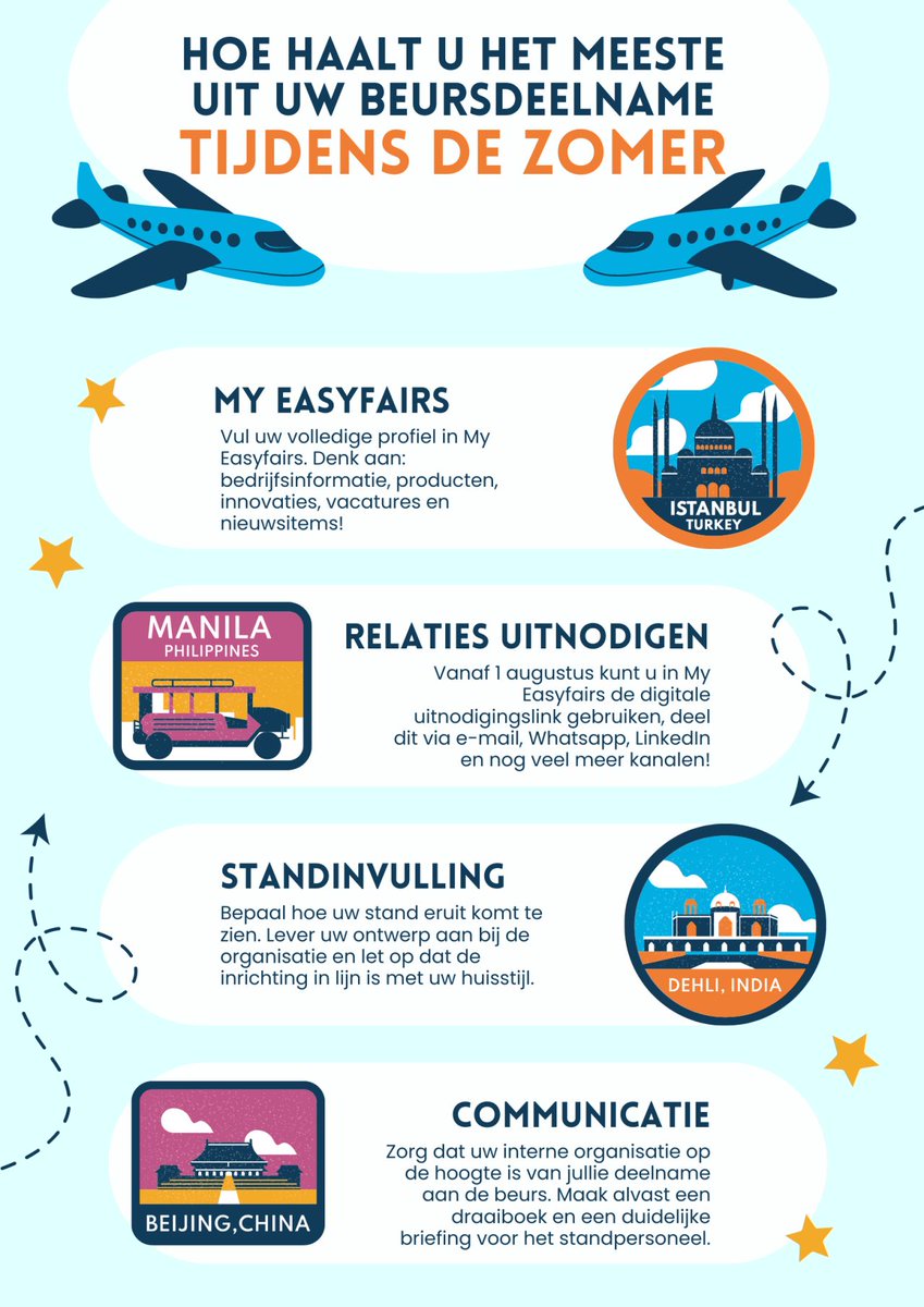 𝐓𝐢𝐩𝐬 𝐯𝐨𝐨𝐫 𝐝𝐞𝐳𝐞 𝐳𝐨𝐦𝐞𝐫! Bereid uw beursdeelname optimaal voor. Lees hieronder meer. 👇

#METAVAK #metaalbranche #metaalbewerkendeindustrie #maakindustrie #evenement #evenementenhalgorinchem