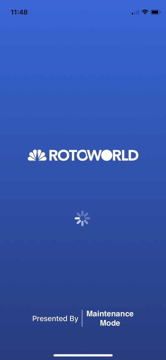 arnad21's tweet photo. Rotoworld should change their name to Maintenenceworld. ☹️ https://t.co/Jvg9lTBDGX