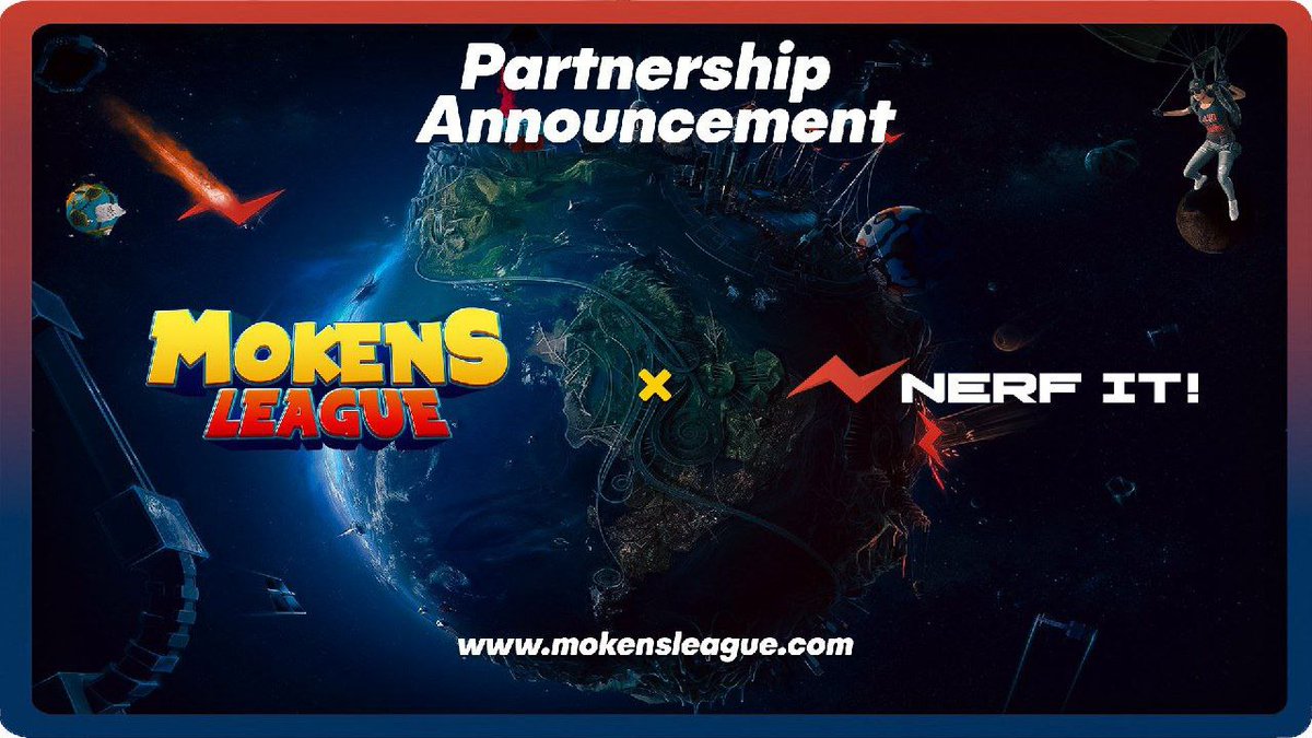 SuccessTipsAI's tweet photo. 🚩 @MokensLeague teamed up with @NerfitAPP
🚩 #NerfIT is a SuperAPP, multi-purpose application aiming to bridge all the stakeholders of the esports & gaming world in one SuperAPP. It is also the first play-to-earn based esports SuperAPP.
🔽VISIT
https://t.co/Cw1JNgiDJ2
#P2ESpace