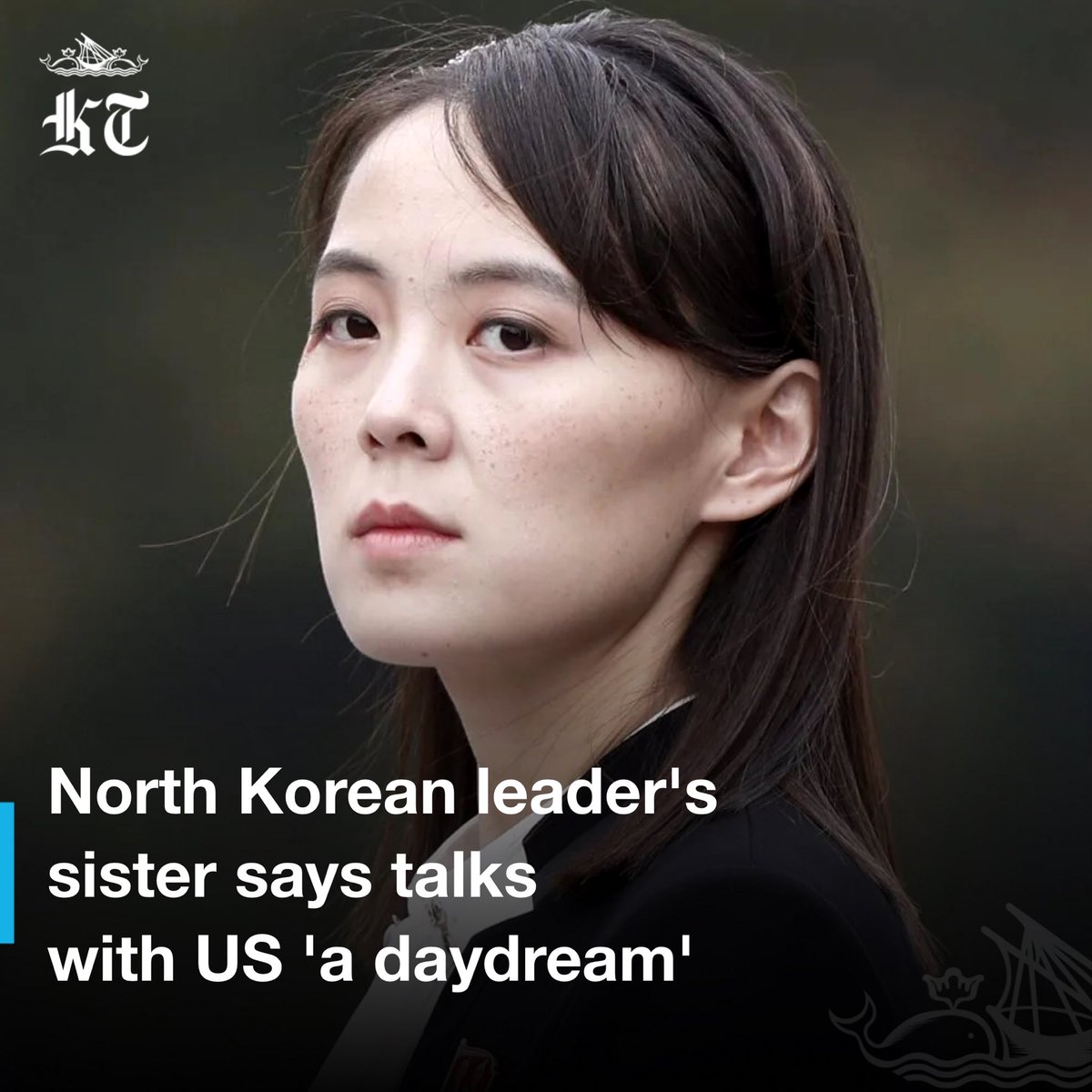 North Korean leader Kim Jong Un's powerful sister Kim Yo Jong dismissed the idea of talks with the #UnitedStates as 