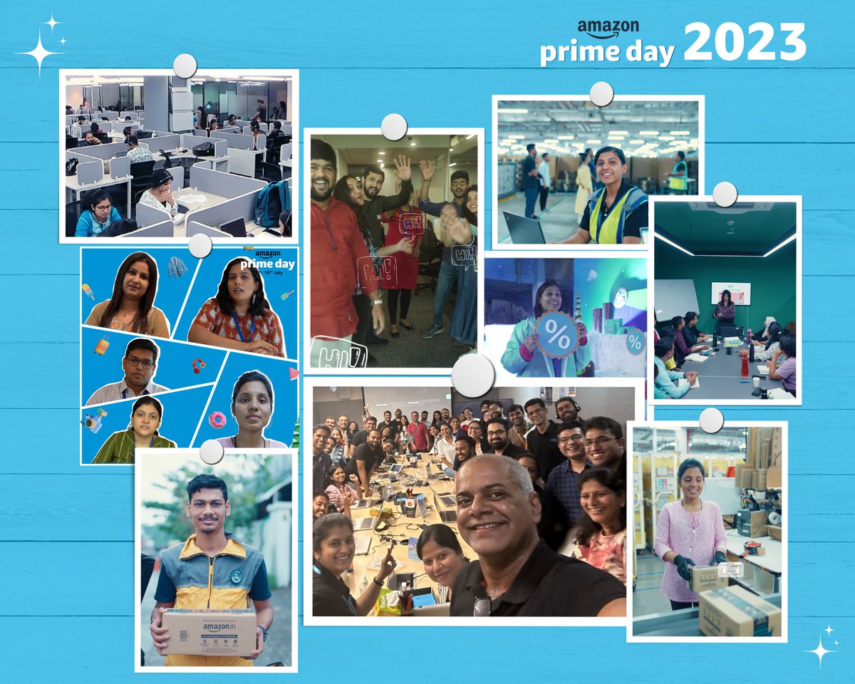 manish_tiwary's tweet photo. As we wrap up #PrimeDay in India this year, I want to express my heartfelt gratitude to the teams whose relentless efforts provided a great Prime experience for our valued customers, selling partners, brand partners, and SMBs. https://t.co/9rI7AHl8yD