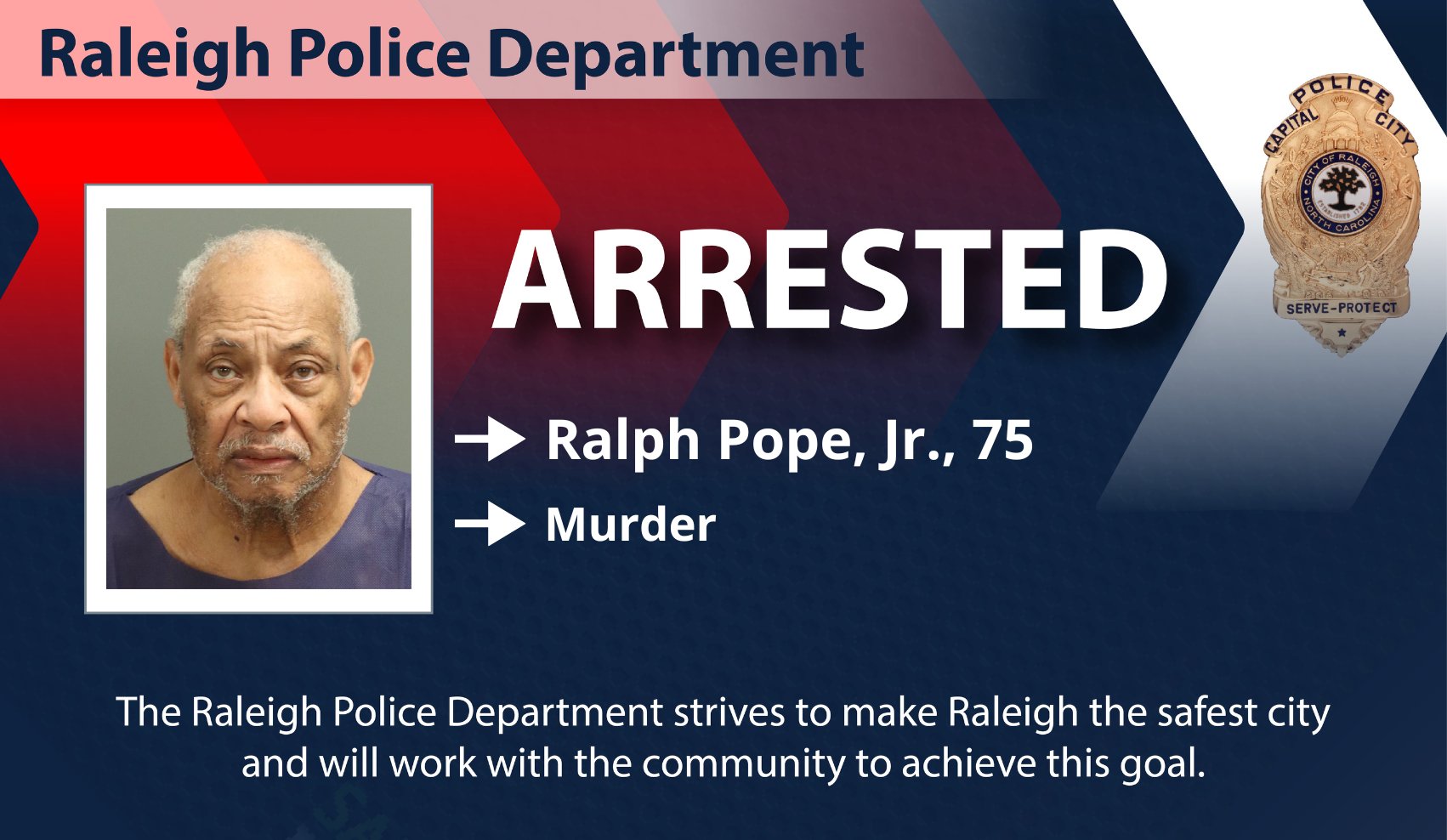 Raleigh Police on Twitter "The Raleigh Police Department has made an