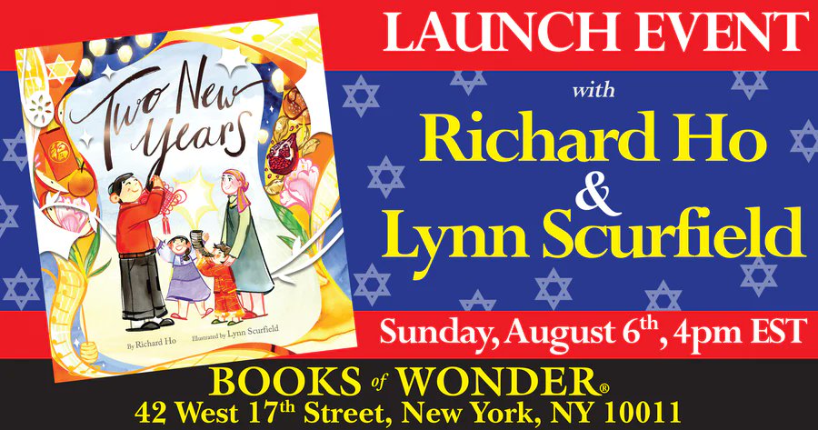 Richard Ho (@richkarho) on Twitter photo 🎉LAUNCH EVENT!🎉
Join <a href="/lynndoodles/">🌷琳 Lynn Scurfield🌷</a> and me on Aug. 6 at <a href="/BooksofWonder/">Books of Wonder</a> to celebrate the launch of TWO NEW YEARS! 🥳🥳
Event and order details here: bit.ly/3pKQhUm
Hope to see you there! 🎉LAUNCH EVENT!🎉
Join <a href="/lynndoodles/">🌷琳 Lynn Scurfield🌷</a> and me on Aug. 6 at <a href="/BooksofWonder/">Books of Wonder</a> to celebrate the launch of TWO NEW YEARS! 🥳🥳
Event and order details here: bit.ly/3pKQhUm
Hope to see you there!