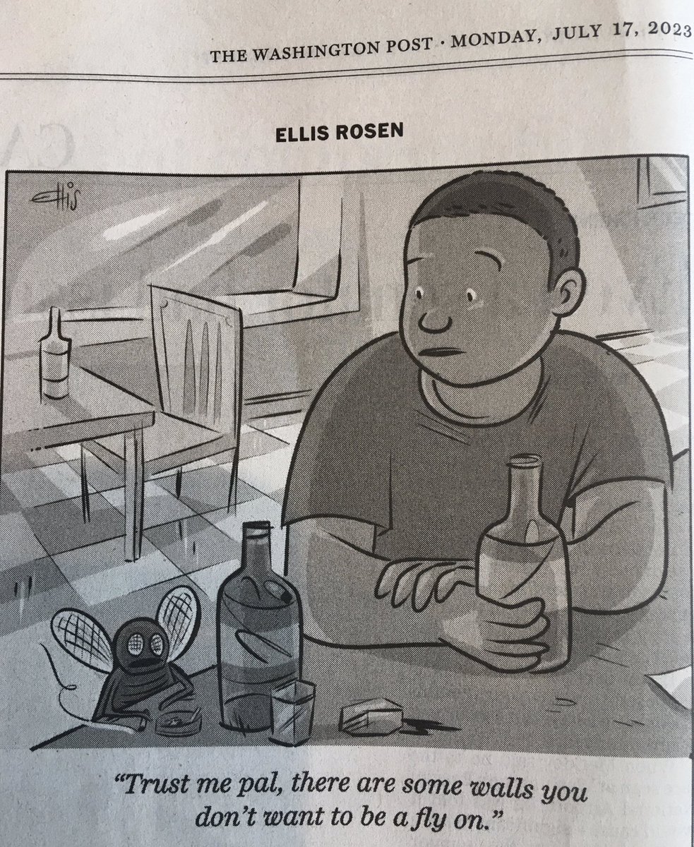Brilliant social commentary by <a href="/EllisRosen/">Ellis Rosen</a> in today's print edition of <a href="/washingtonpost/">The Washington Post</a>!