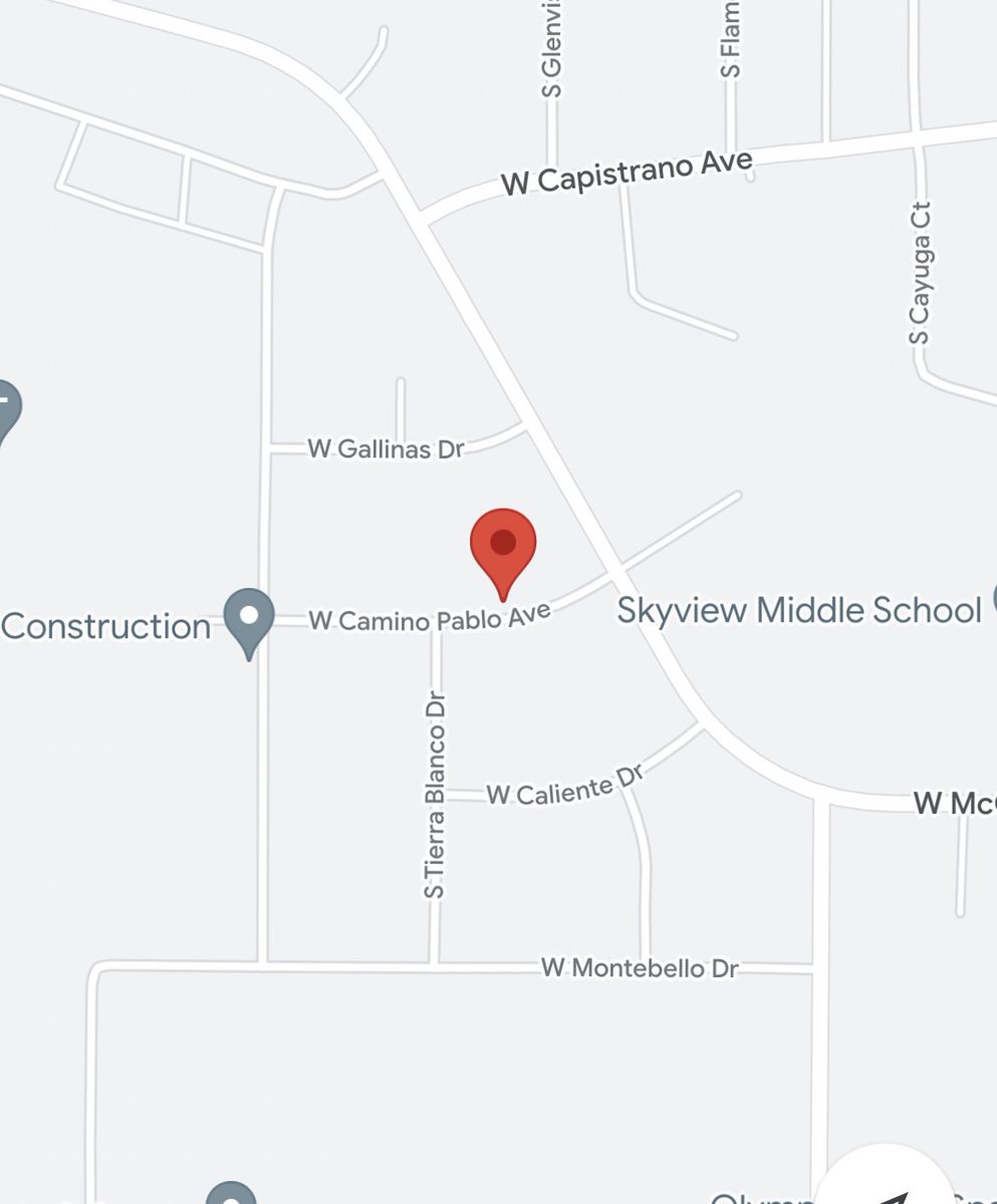 Today from 8 a.m. to 12 p.m., we will be conducting a mitigation burn in a drainage ditch on the 1000 block of Camino Pablo Drive, located off McCulloch Blvd. near St. Paul the Apostle Church. 

Flames may be visible &amp; do not call 911. Try to avoid the area if possible.