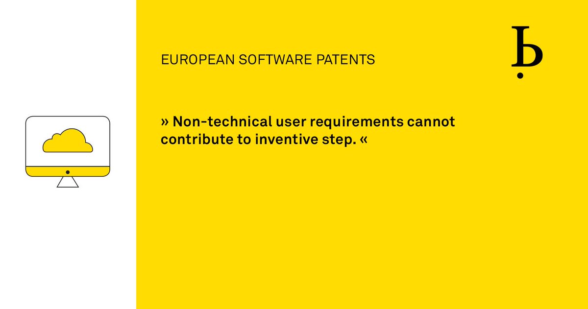 bardehleIP's tweet photo. ❌ Reminders on a mobile device: non-technical
💡 Read more in our European Software Patents Knowledge Base: https://t.co/279W3VPmny

#SoftwarePatent #IntellectualProperty #GUI https://t.co/9giBa17dce