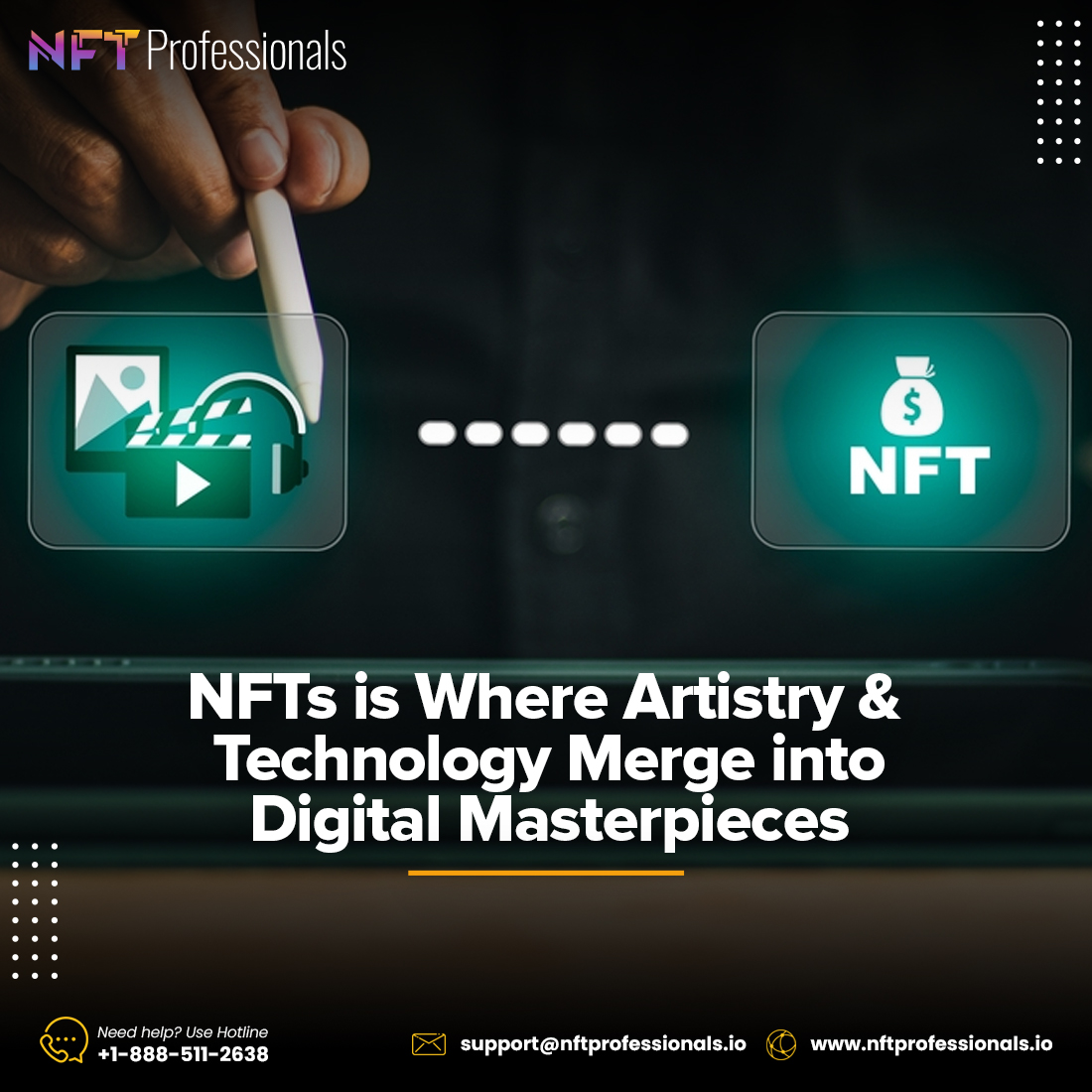 nftprofess2's tweet photo. Be a part of the NFT era with NFT Professionals.
#NFTProfessionals #NFT #nftart #nftartist #DigitalLegacy https://t.co/ec0VDkXSD9