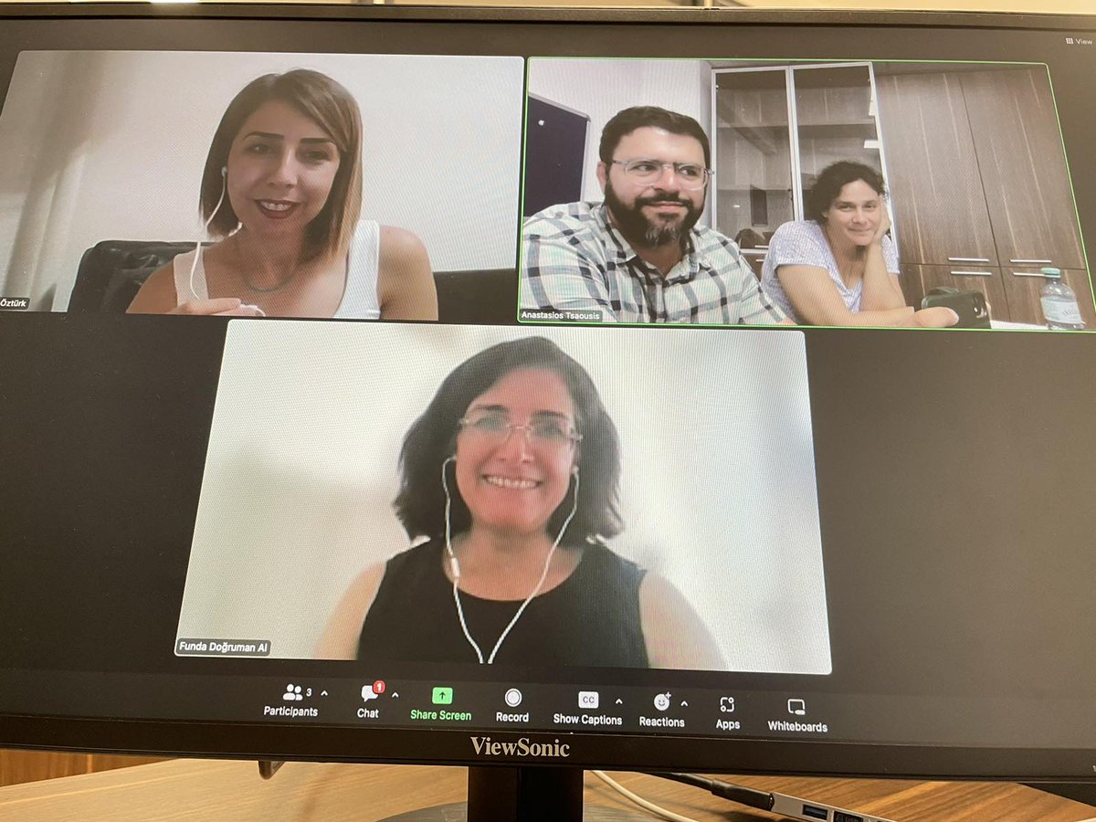 BlastocystisC's tweet photo. #blastocystis #onehealth initiative in Turkiye is kicking off. A great first meeting discussing the logistics of it all #protist #gut #parasite? #OneHealth #sciencewithoutborders #scienceisinternational @CiliateGal @ADTsaousis @ra https://t.co/js1NKB646H