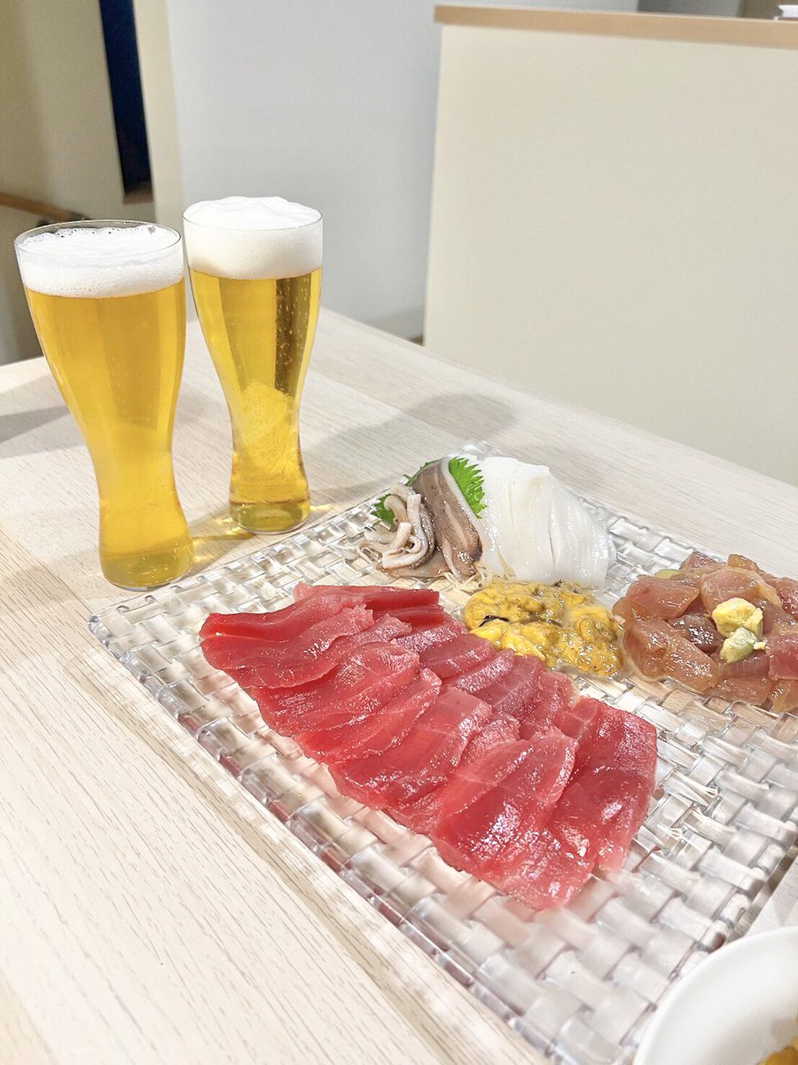 #APPGRG の投稿してたけど、
肝心の申請やってなくて🤣

今終わったーー！
まだやってない人23:59まで
できますよー☺️

こないだ会社の同期を
お家にお招きした時の料理🍣
どーーーん！