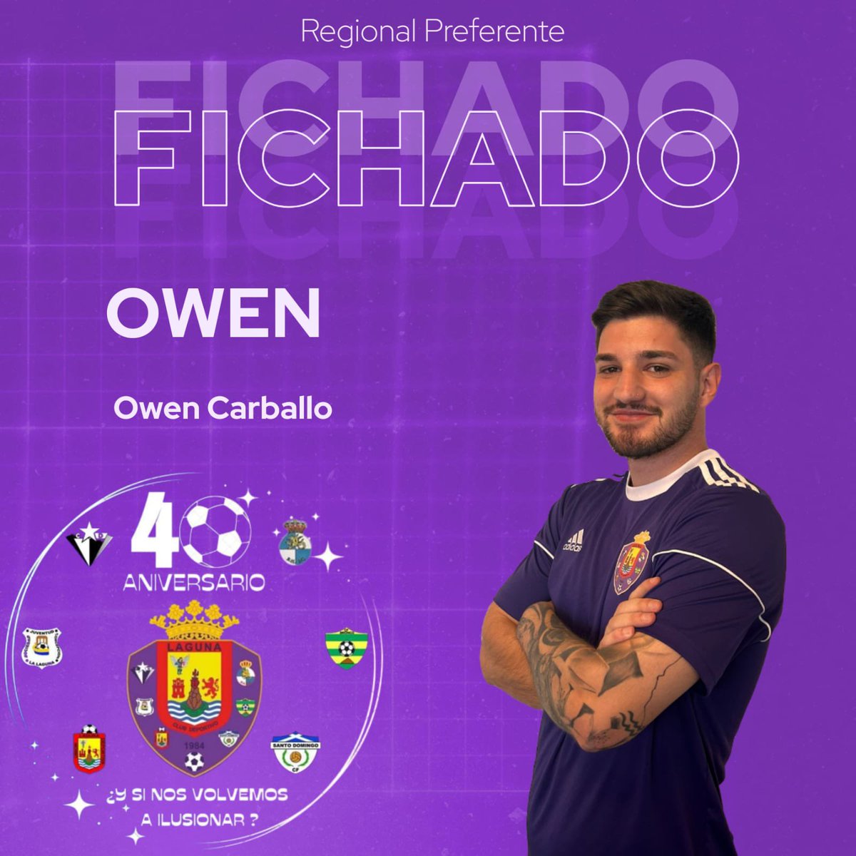 CD_LAGUNA1984's tweet photo. 🤝 WELCOME @oweencl 🙌🏾

🔜 Nos complace anunciar la llegada de Owen Carballo para la próxima temporada

🔙 Owen, canterano desde pequeño del @cdtoficial y con pasado en 3 RFEF en el @ud_ibarra aterriza en el club lagunero https://t.co/XCYUcaVUes