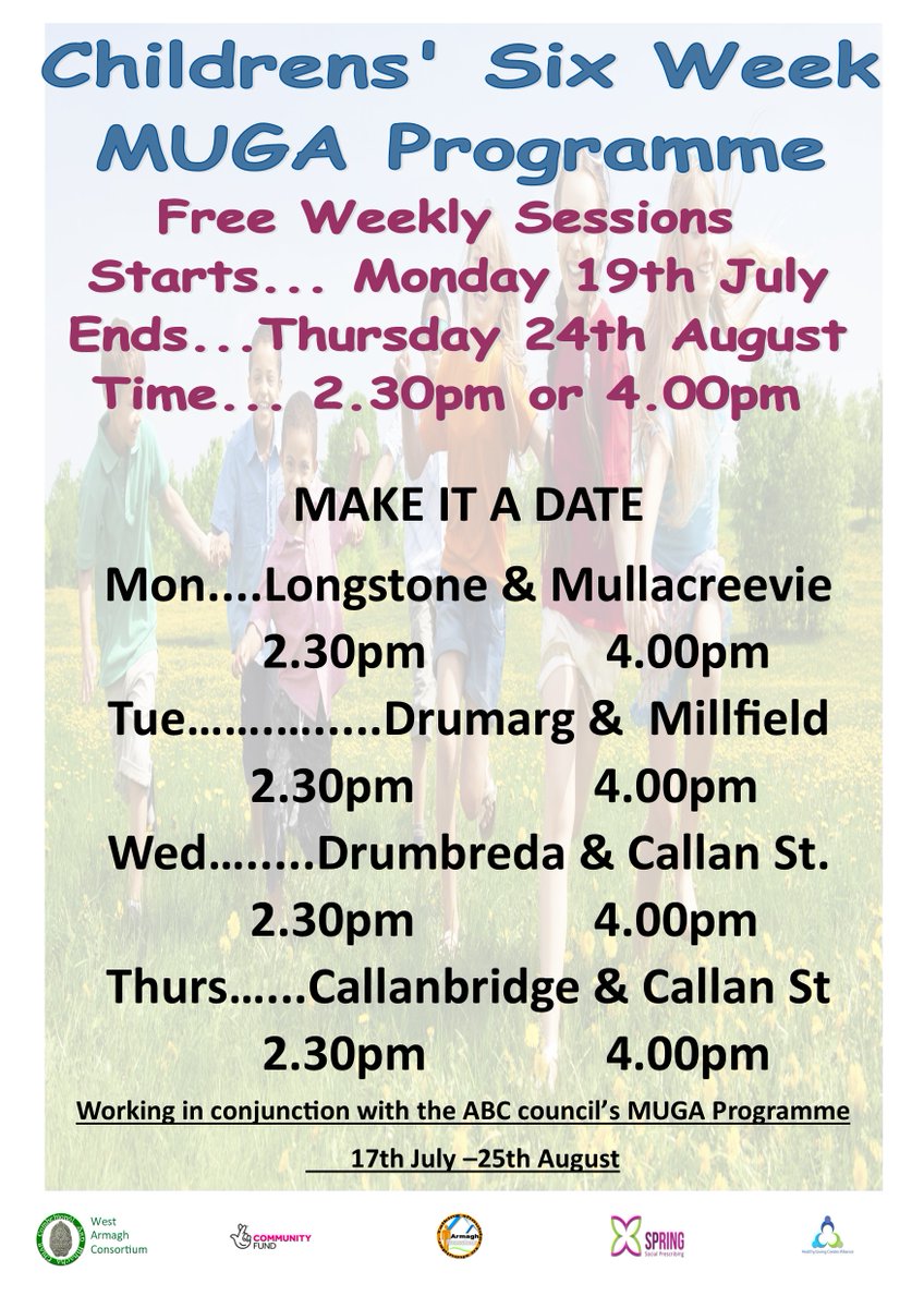 westarmaghcons1's tweet photo. Extra sessions for MUGA summer programme. https://t.co/OshWTcApsd via @westarmaghcons1 https://t.co/xd6tNlE3Na