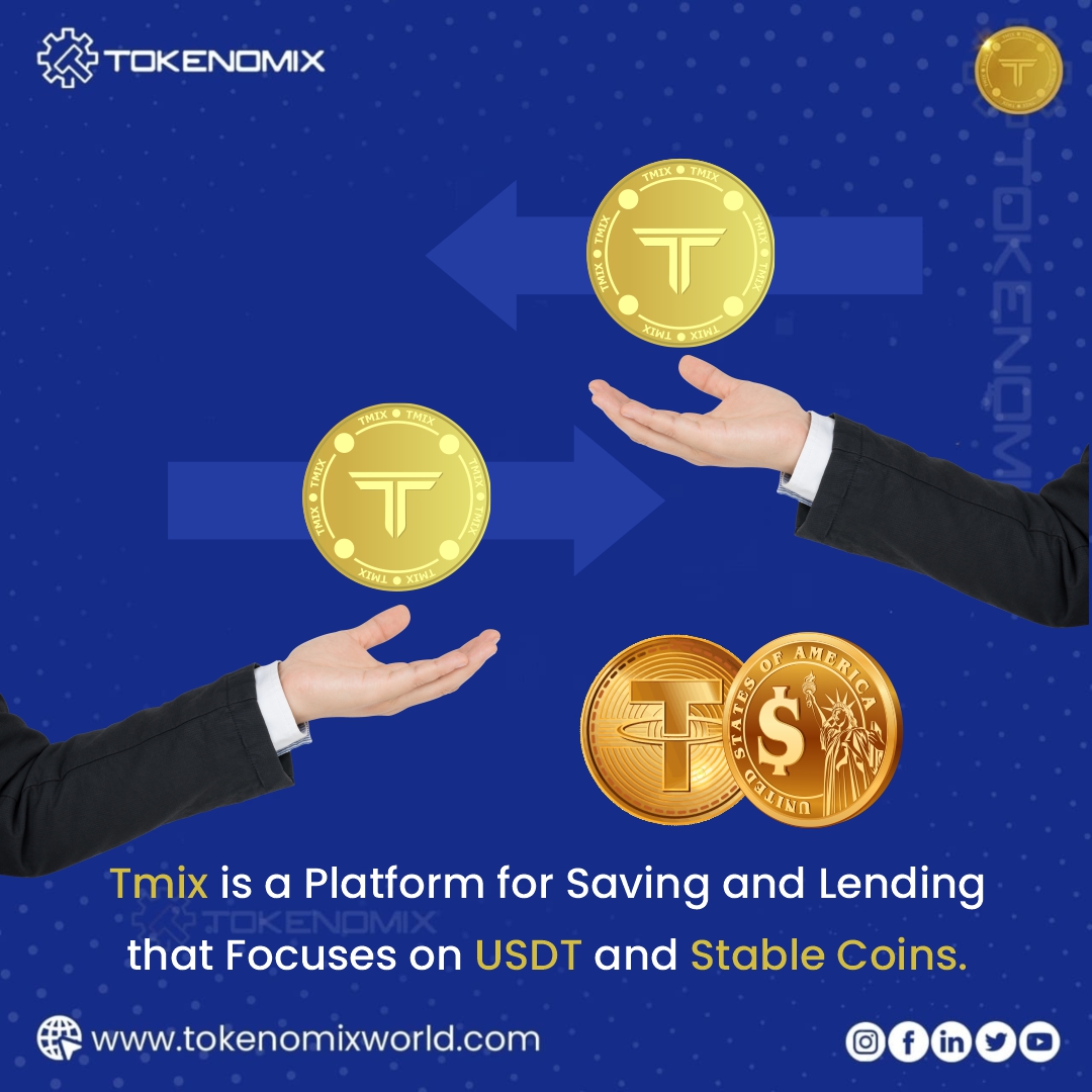 Tokenomix_'s tweet photo. Introducing TOKENOMIX, the ultimate platform for saving and lending using USDT and stable coins. 

visit us- https://t.co/CCjCkzWGqF
Facebook - https://t.co/VDySDxr8Xm
Instagram - https://t.co/xOBkLkyAu1

#TOKENOMIX #USDT #stablecoins #crypto #cryptocurrency #blockchain #finance https://t.co/RUxnQXjEGe