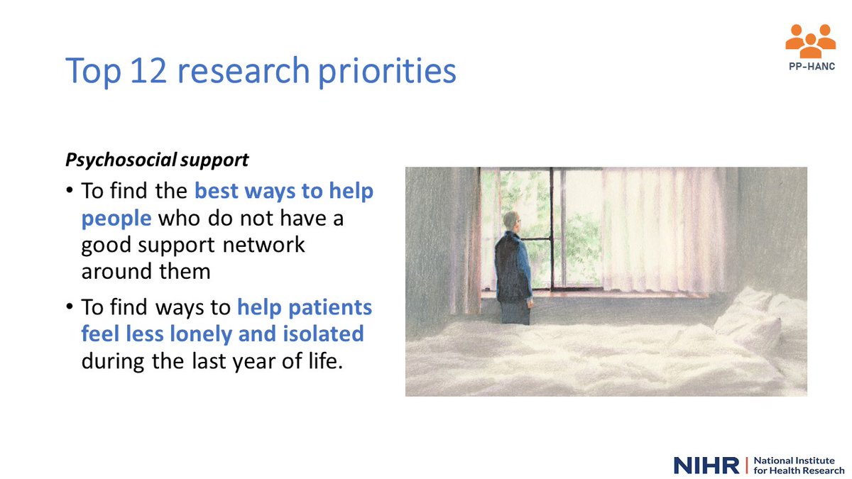 Third area for research prioritisation in palliative care for head and neck cancer...