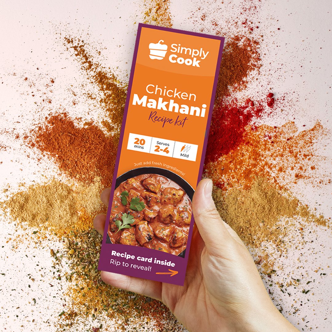 SimplyCookcom's tweet photo. New packaging, same recipe kits! 🛒
We are so excited to announce that our retail kits have had a makeover, this time with 50% less cardboard! Find our brand new designs in Tesco and Asda stores within the next couple weeks! 💚
#SimplyCook #recipekits #newdesign https://t.co/xEfx1CnEhq