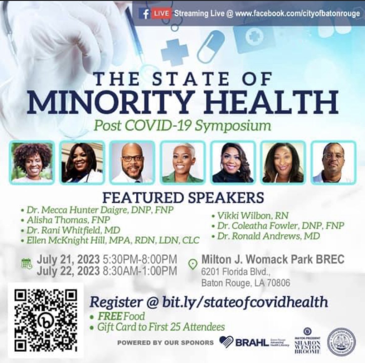 Looking forward to sharing at the State of Minority Health with some of the most committed healthcare professionals in our community 🍏💫