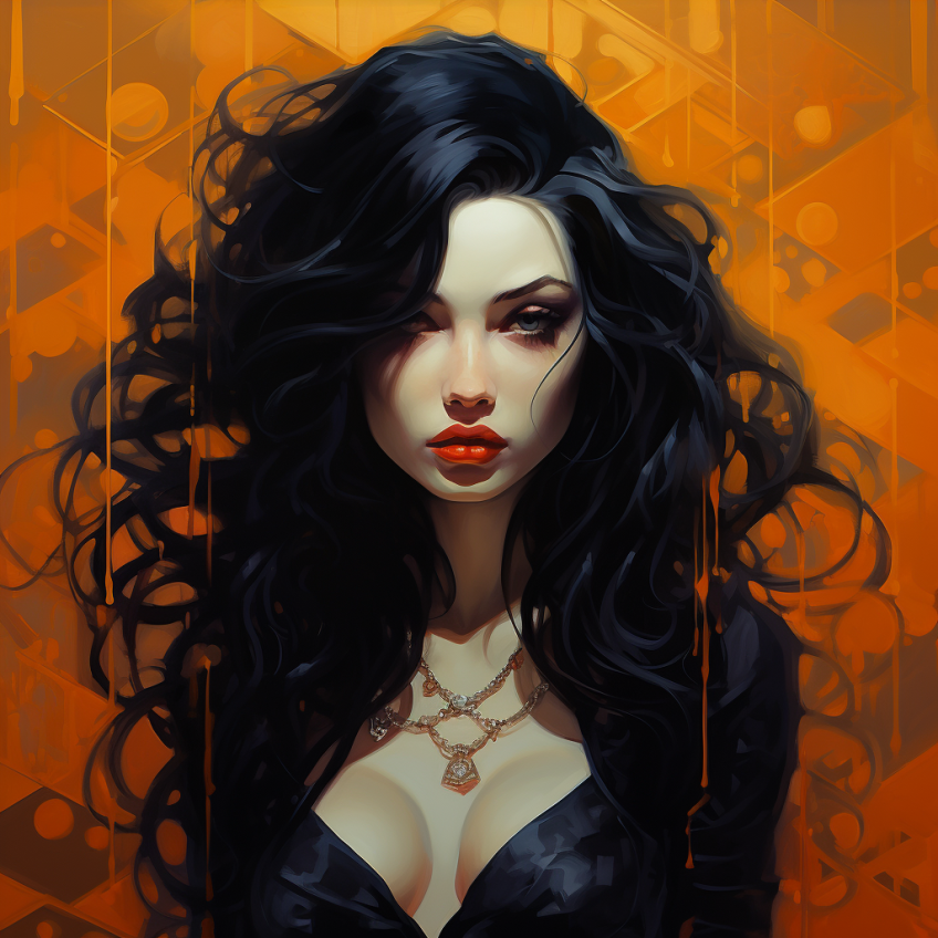 helo2ouloulou's tweet photo. Digital pin up portrait
๐ธ๐ถ๐ ๐ง๐ธ๐๐ธ๐ง๐ ๐ถ๐ธ
A
R
T
#womanportrait #orangebackground #digitalpainting #beautifulwoman #womanavatar #womanprofil #womangothic #gothpinup #draculawoman #digitalart #creative #nomadartist #nft #brc20 #bitmap #followmyart https://t.co/VxLZeV0egZ