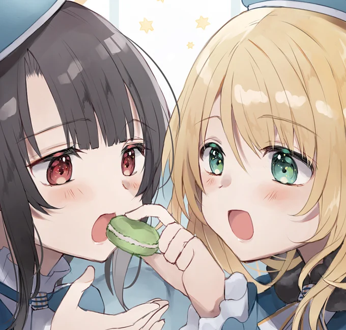 ろころこさん()主催の「艦娘×スイーツ合同誌」に高雄さんと愛宕ちゃんで参加させて頂きました。スイーツいっぱい描きました! よろしくお願いします!! #2023艦娘スイーツ合同
