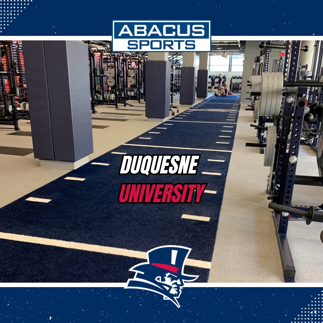 AbacusSports's tweet image. In 2020, @duqedu turned to Abacus Sports when they modernized their weight room. Discover what fully customizable indoor training turf Abacus can install for you --&amp;gt; abacussports.com/indoor-trainin… #IndoorTurf #WeightRoom #SportsFlooring